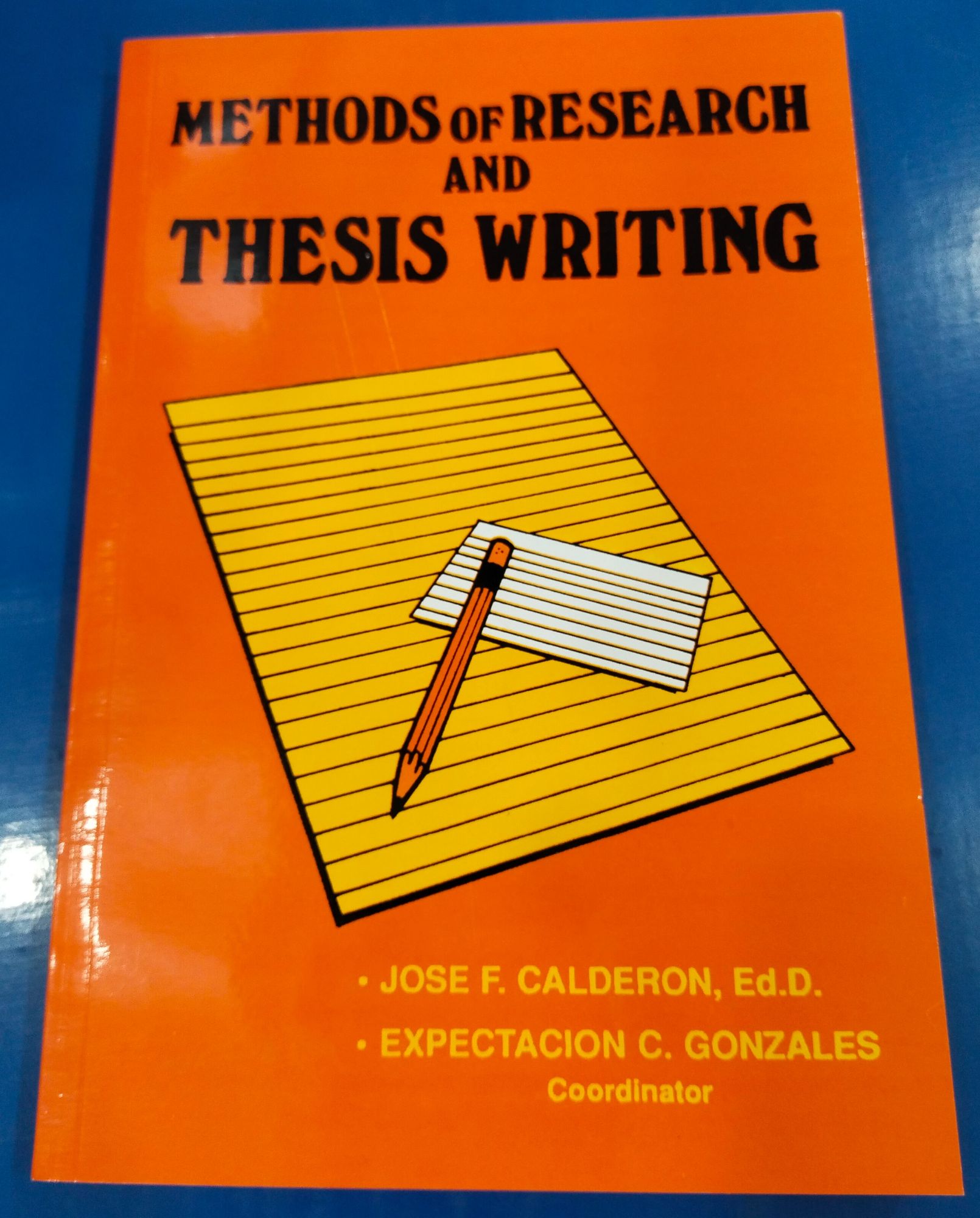methods thesis writing
