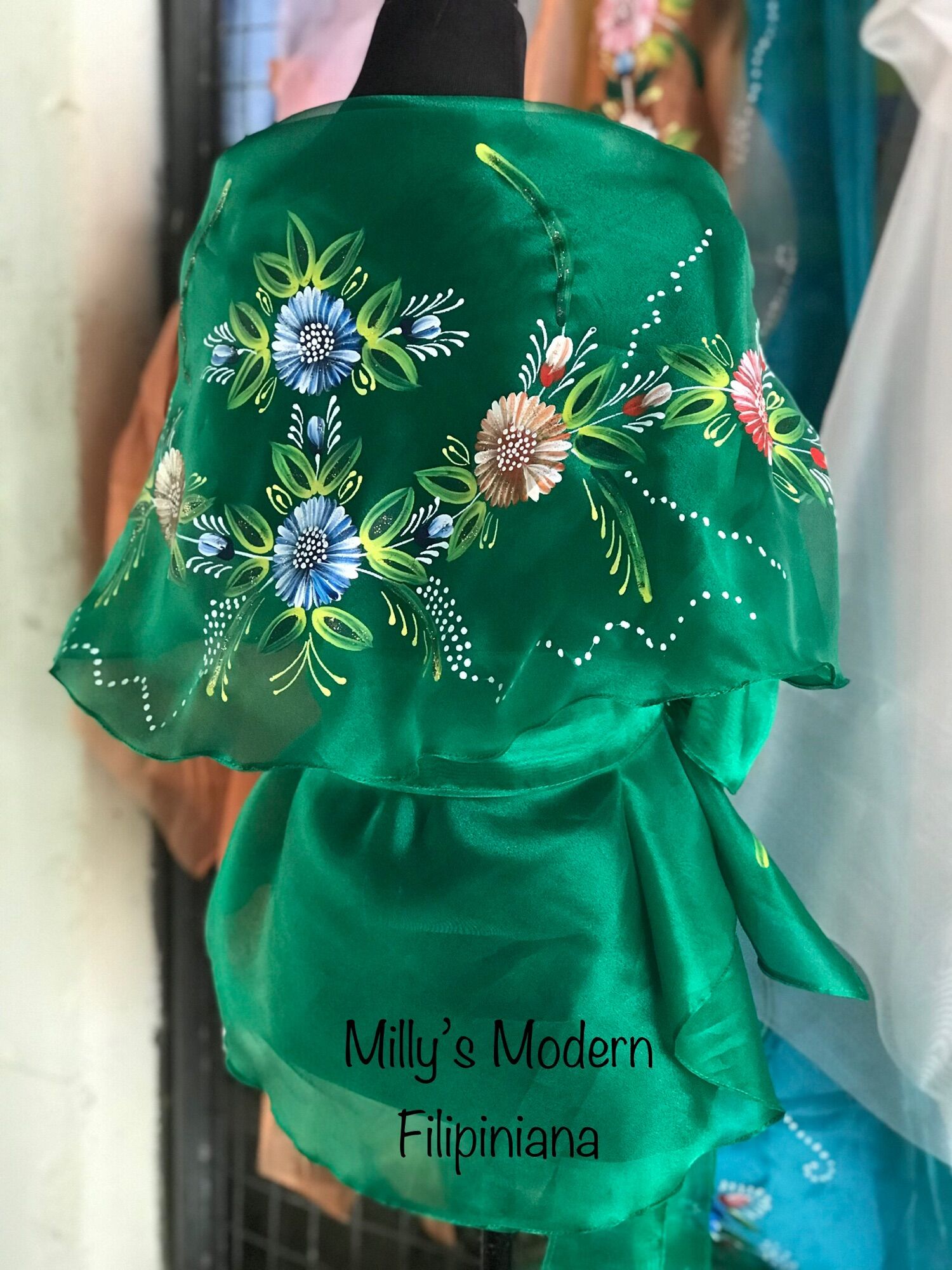 green emerald velvet dress Ar03 - Girls' Satin Bolero Green