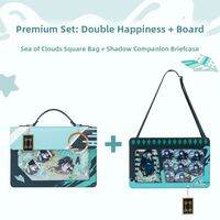 The Junco | Official Ubuyashiki Yoshino Anime Backpack Blue Large Capacity Canvas Bag