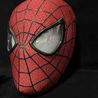 [In Stock] Popular Marvel Movie Spider-Man Masks Superhero Spider-Man Handmade Halloween Costume and Role-Playing Mask Christm