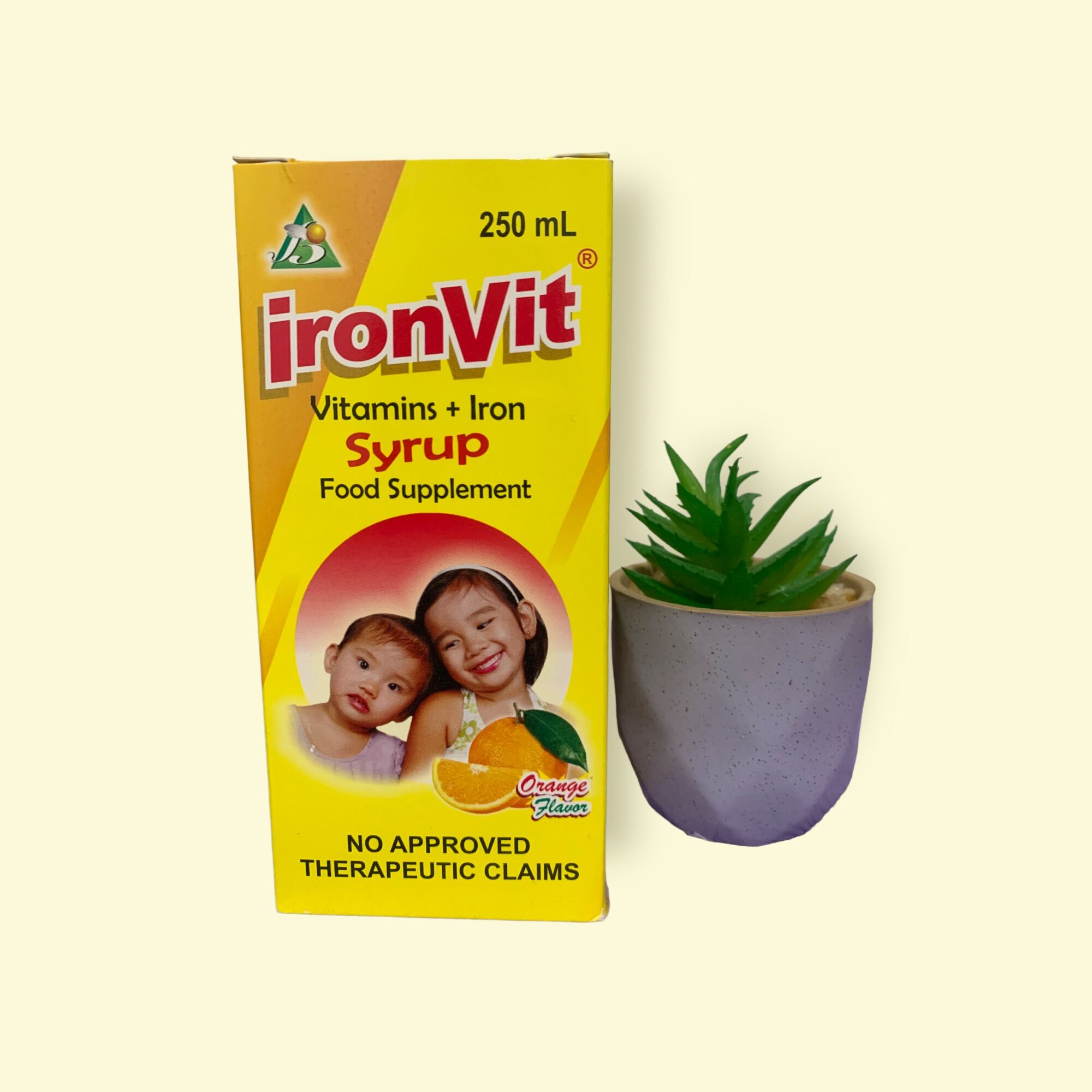 IRONVIT (Vitamins+Iron) Syrup 250ml Lazada PH