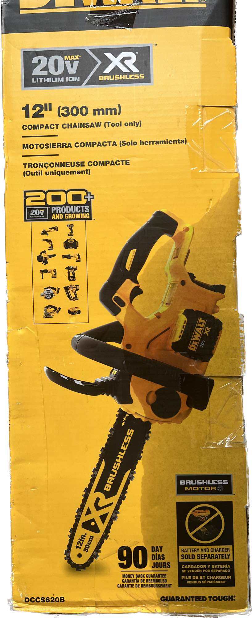 Dccs620b chainsaw discount