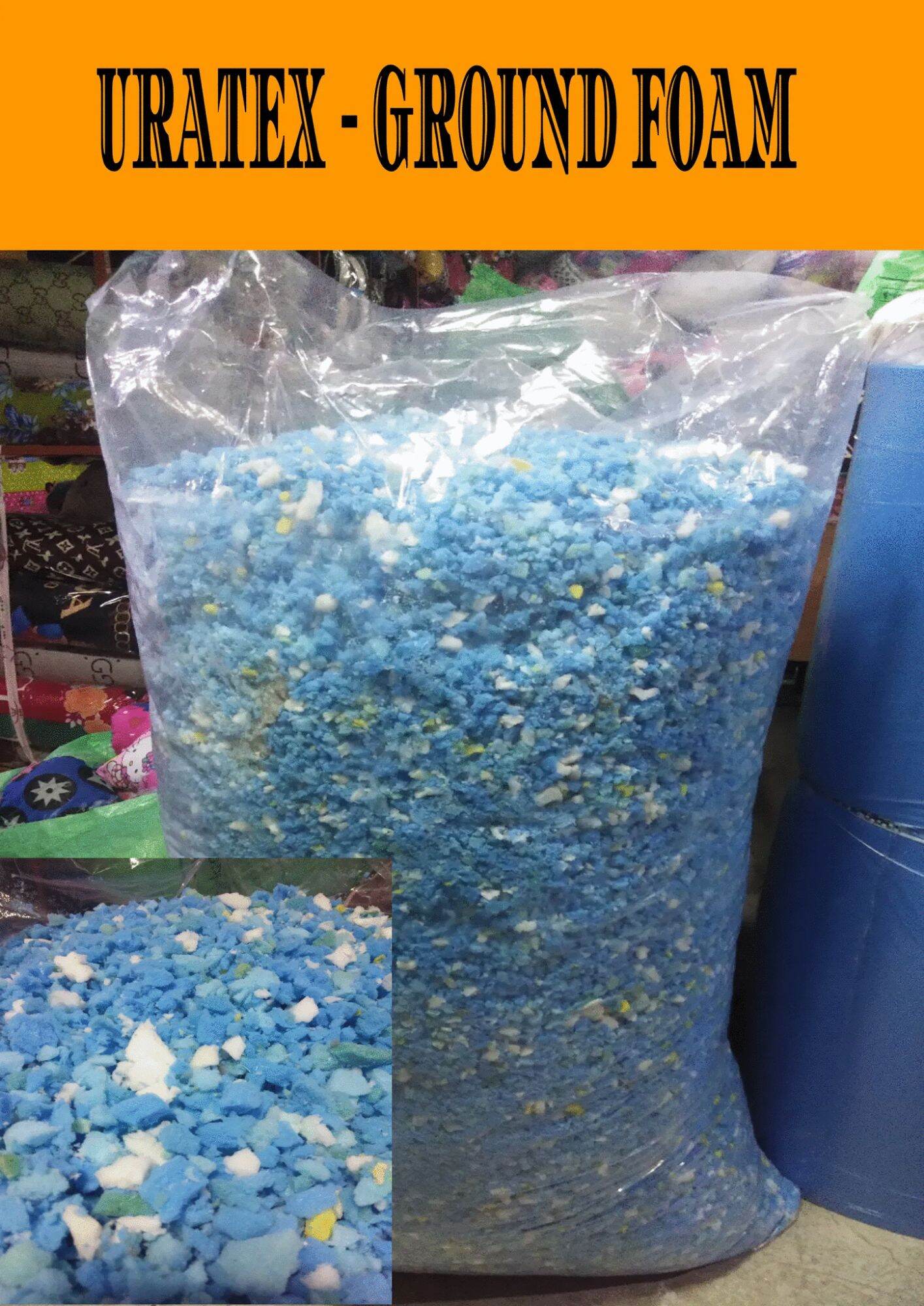 SALE ! Ground foam ( Rubberize ) fillings for pillow,bolster pillow and