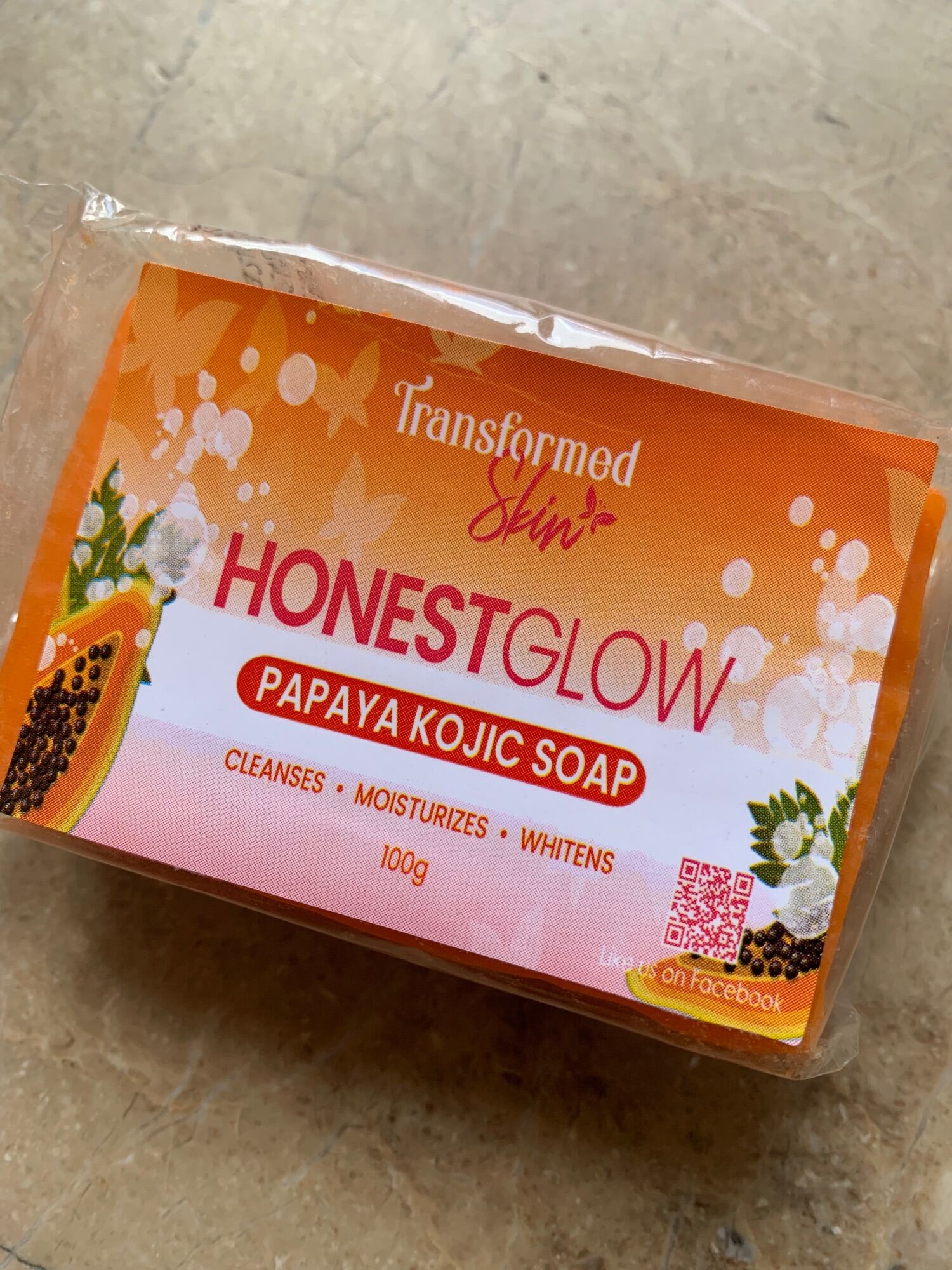 Transformed Skin Honestglow Papaya Kojic Soap Lazada Ph