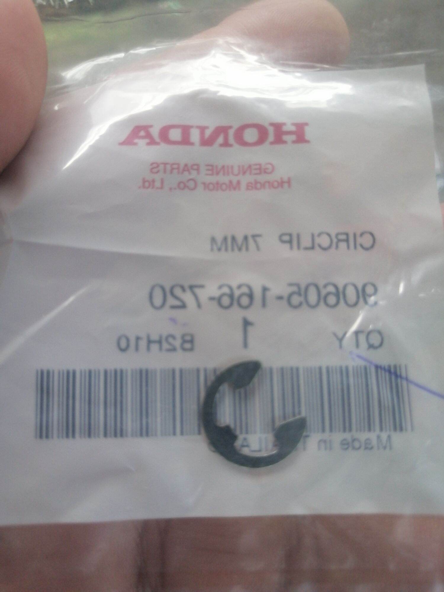 GENUINE CLUTCH ASSEMBLY CIRCLIP 7MM CLICK/ADV/PCX Lazada PH