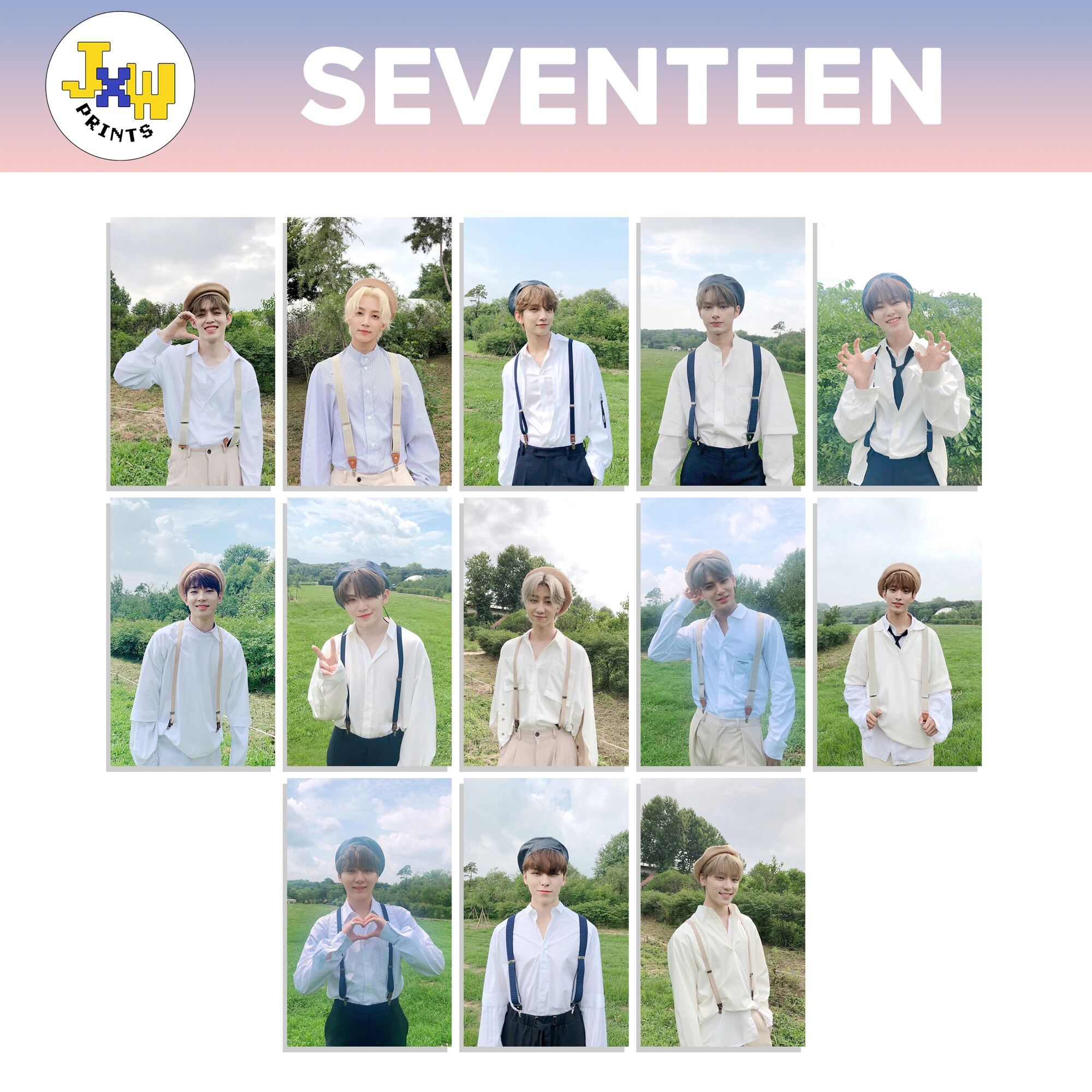 SEVENTEEN An Ode Hope Version Photocard Set Lazada PH