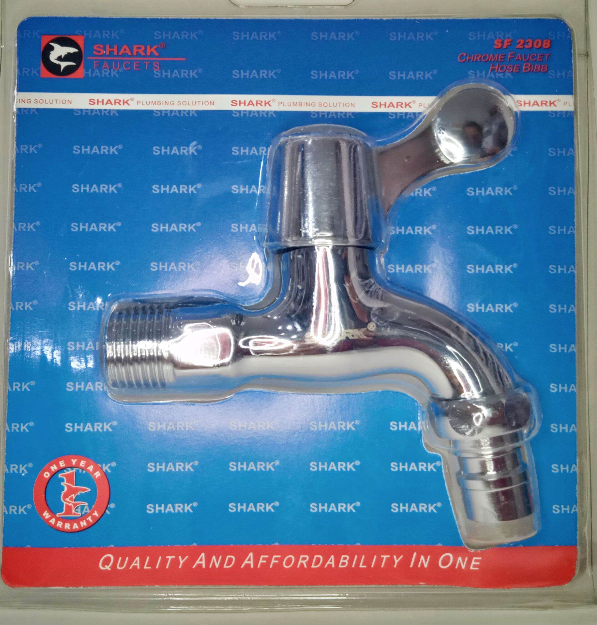Shark Chrome Faucet Hose Bibb (SF2308) Lazada PH