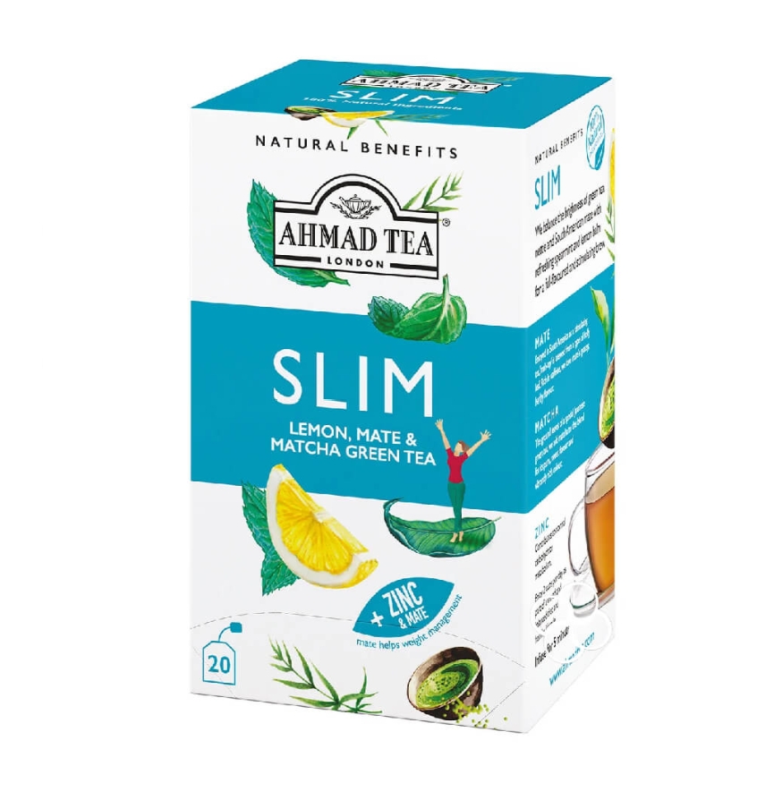 Ahmad Tea London Slim Lemon Mate And Matcha Green Tea 20pcsx15g Lazada Ph 2558