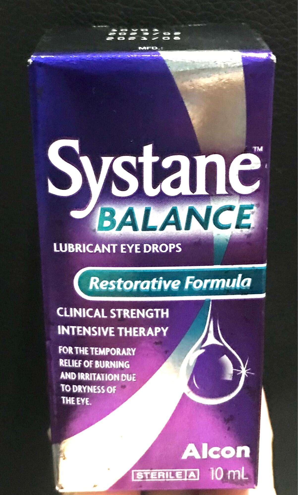 10mL Systane Balance Lubricant Eye Drops Restorative Formula Temporary ...