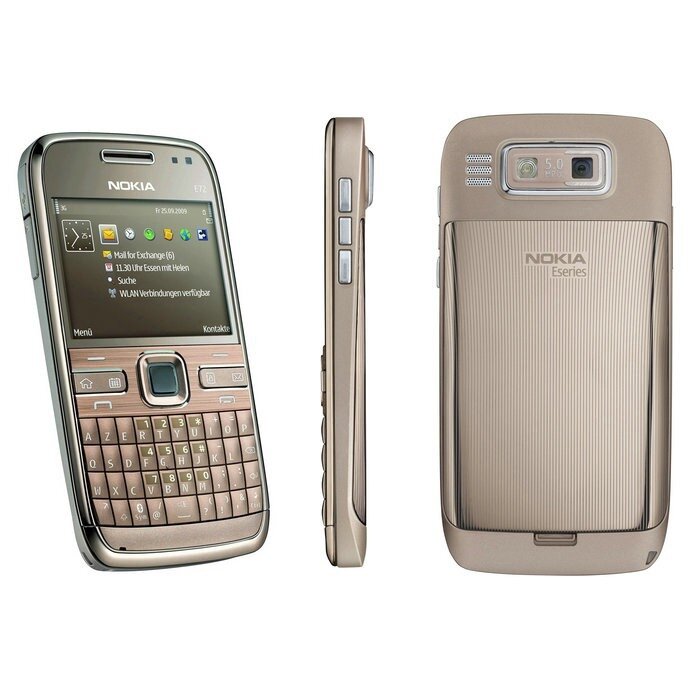 nokia e72 gold