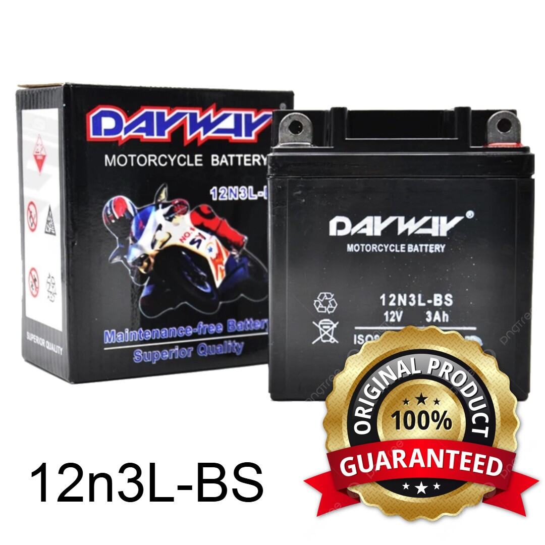 HONDA TMX 125 Maintenance-Free Dayway Motorcycle Battery 12n3L-BL