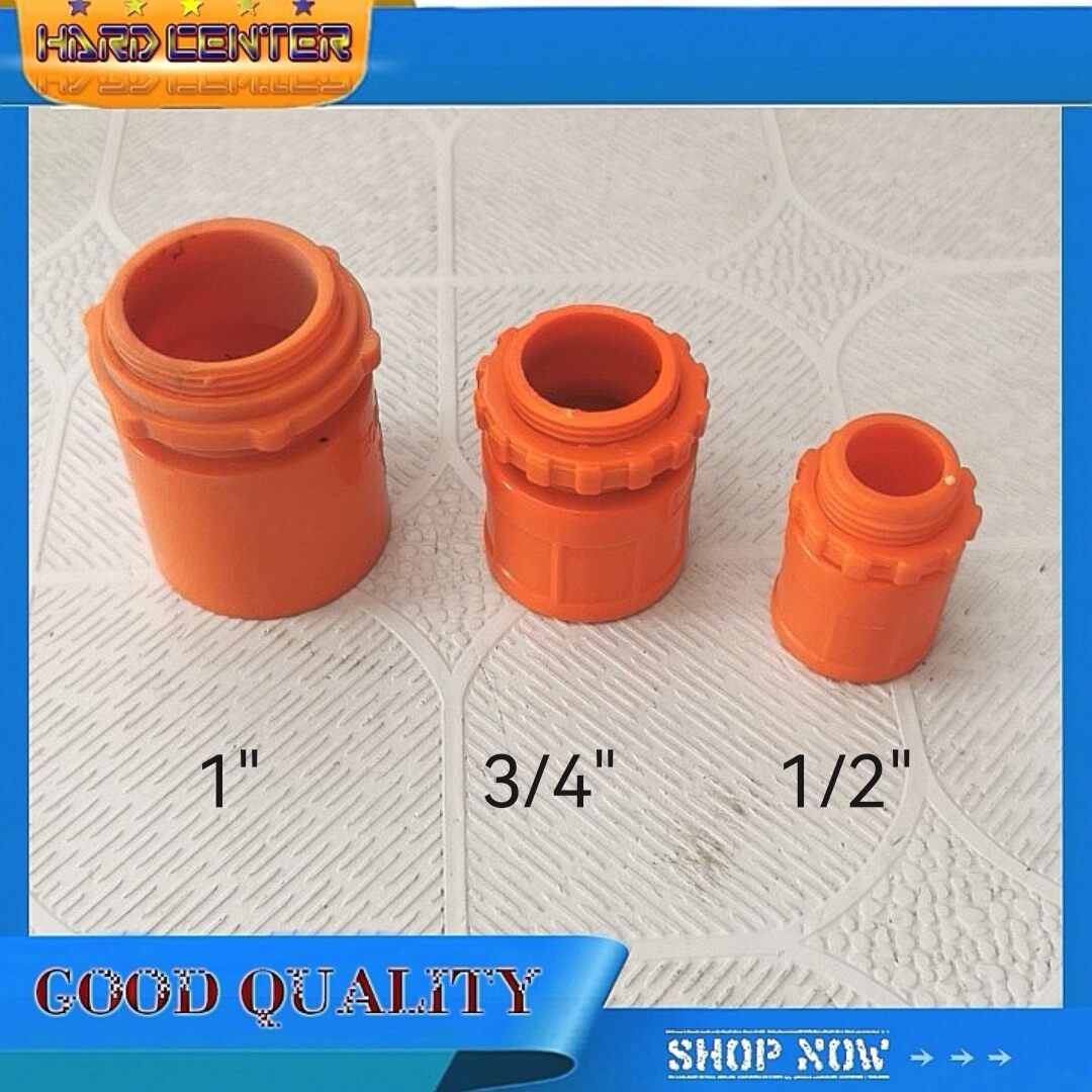 Ecodex Orange Pvc Rigid Electrical Conduits With Locknut 12 34 1 Per Pcs Lazada Ph 6485