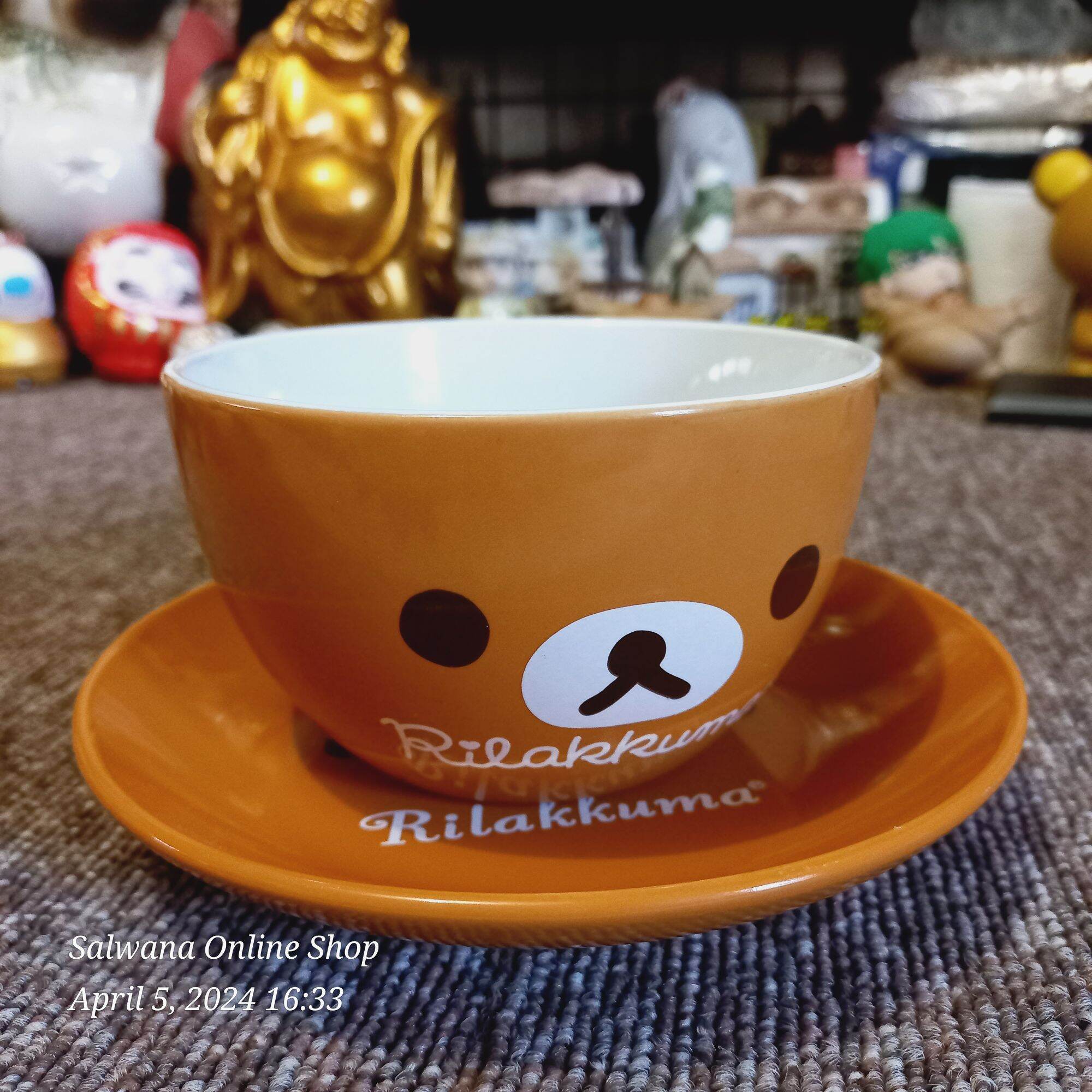 Rilakkuma Honey Bee Cup Plate on sale Bowl Set of 5