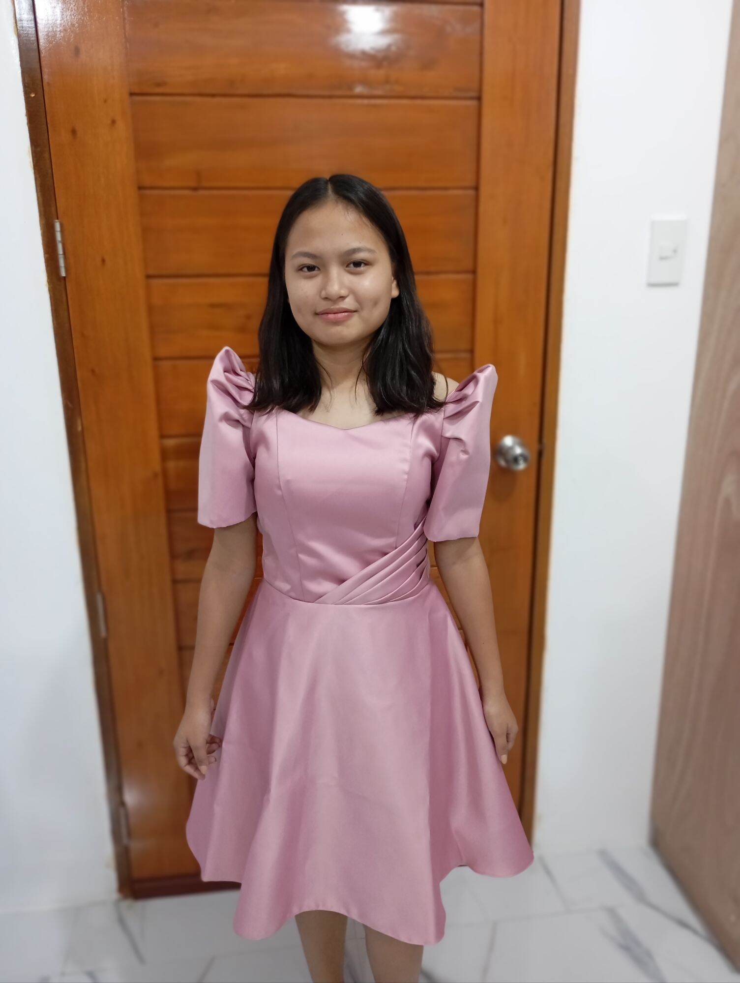 sachin and babi light blue dress Filipiniana Bolero Outfit – A Chic Take on Tradition main image 1