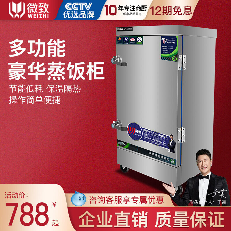 Weizhi Rice Steamer Commercial Rice Steamer Electric Steamer Steamed Bun Dumpling Machine Steam