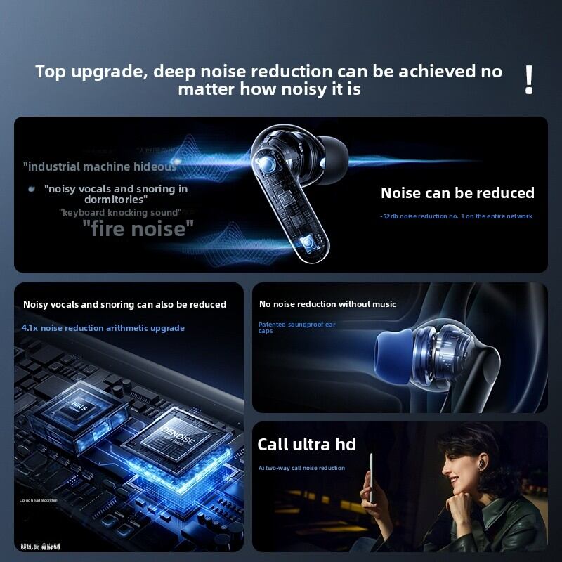 Bizoe | Active Noise-Canceling Wireless In-Ear Gaming Headphones