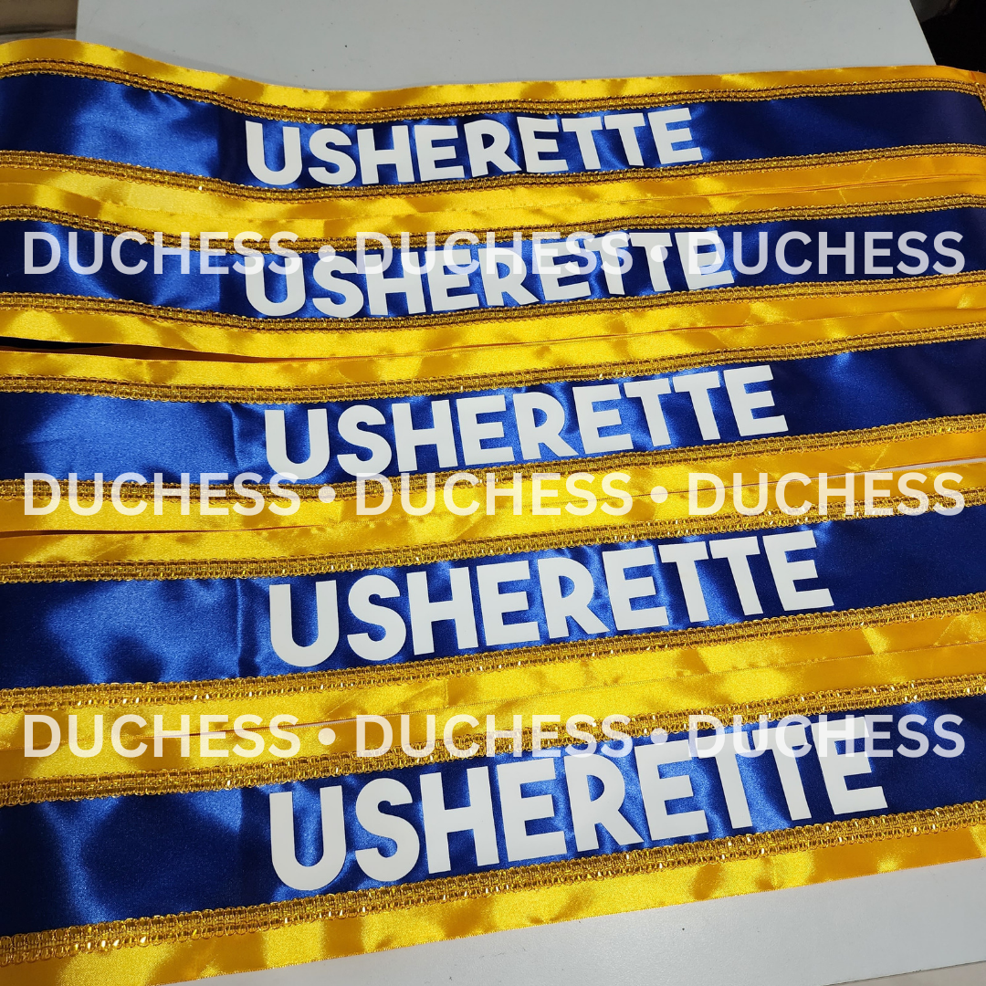 Customized Sash Pageant Sash Awards Sash Any Sash Graduation Sash. 