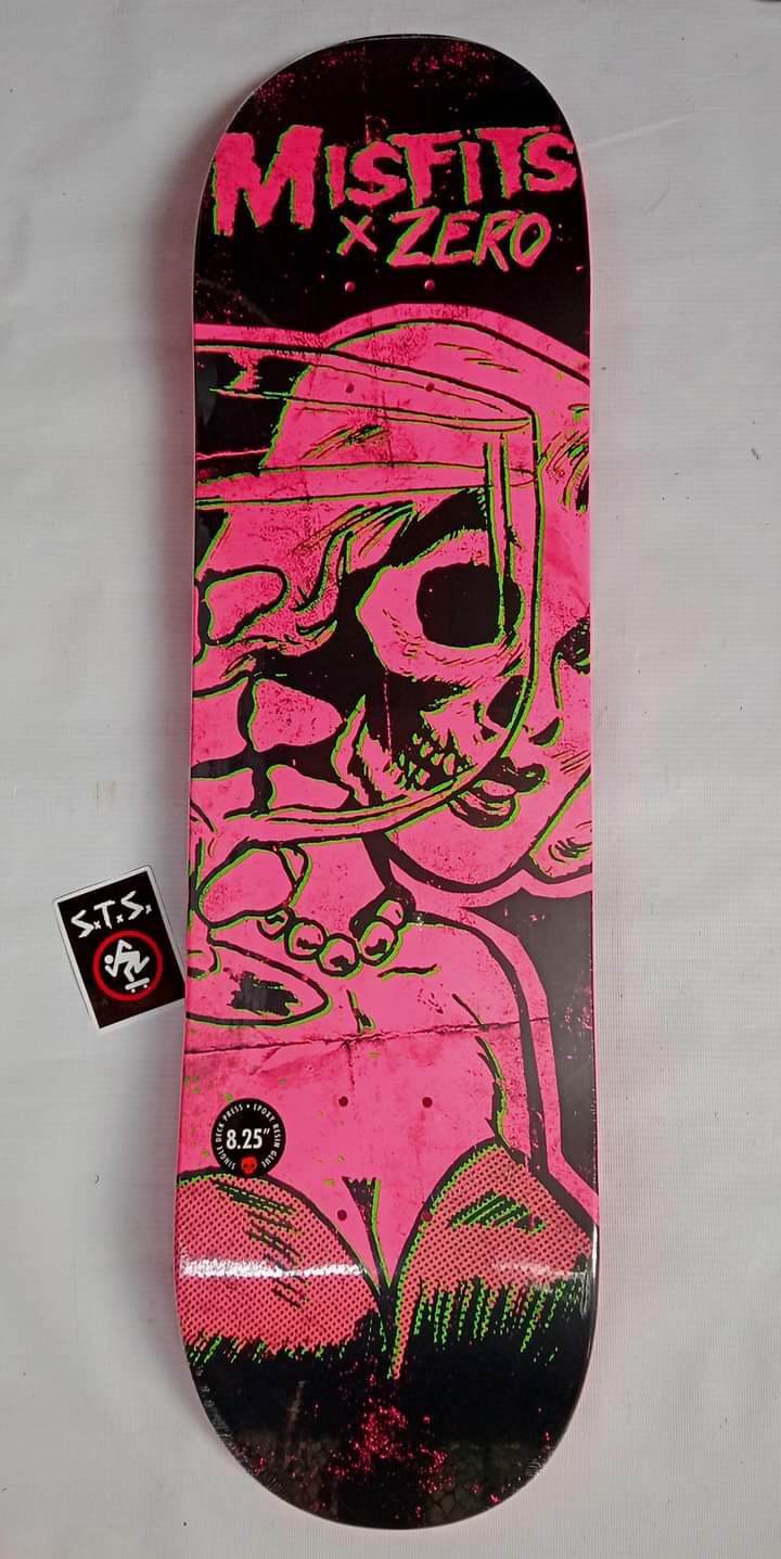SKATEBOARD DECK ZERO X MISFITS with free MOB griptape Lazada PH