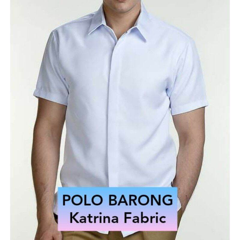 Polo barong outlet outfit