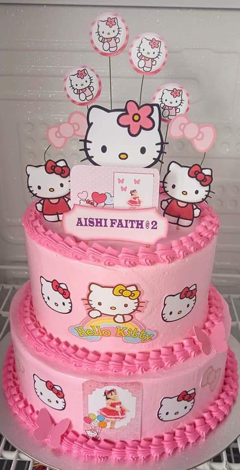 Shanaya Hello Kitty Cake, A Customize Hello Kitty cake
