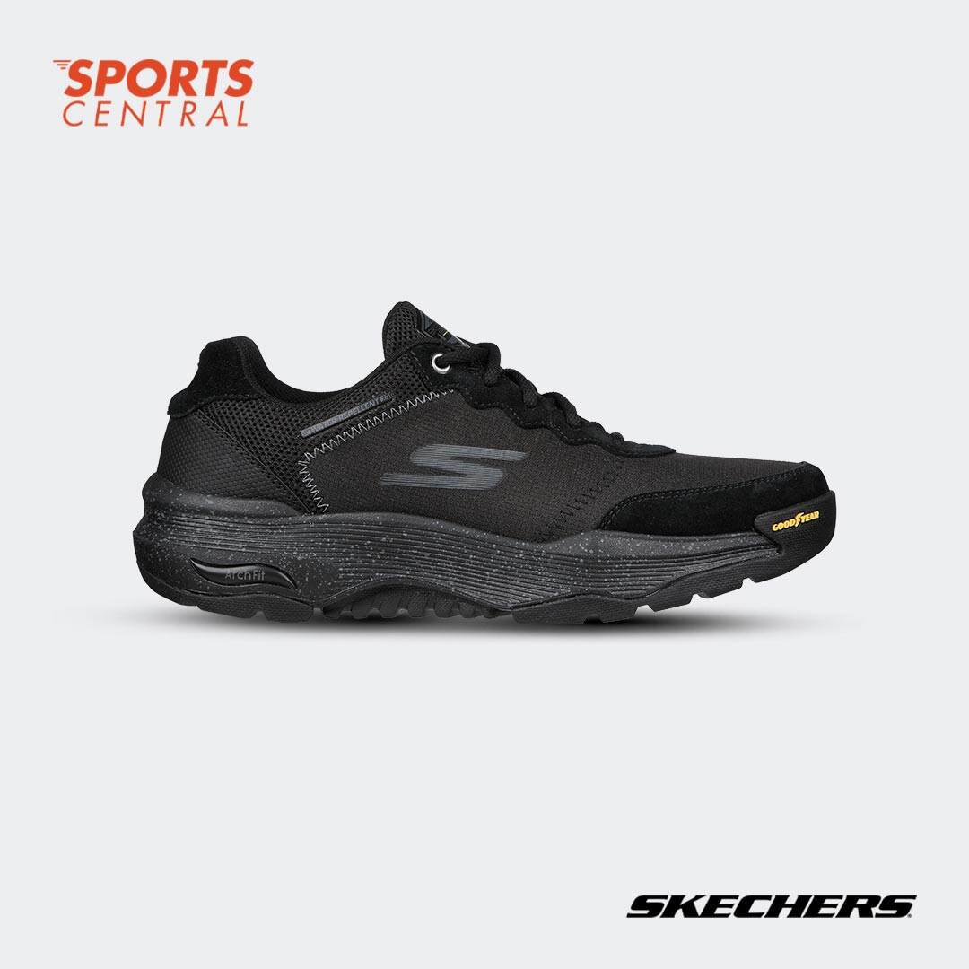 Discount on Sports Central  shoes - SKU: Skechers Men Go Walk Arch Fit Outdoor - Opalite 216463bbk (Bbk)