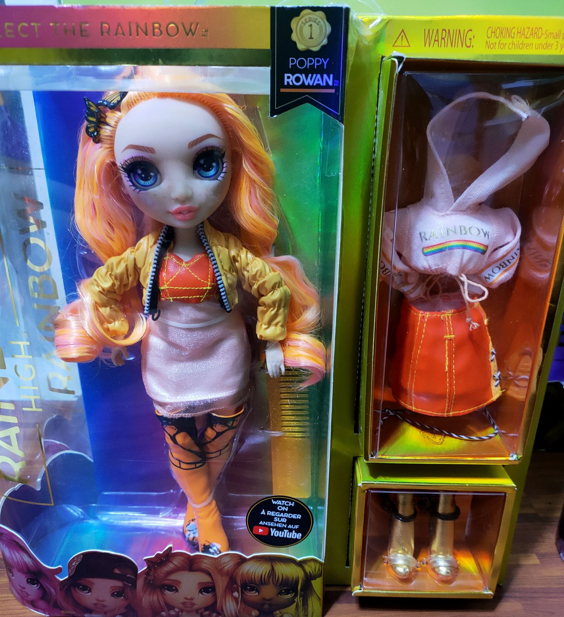 Buy Official Rainbow High: Cheer Doll - Poppy Rowan (Orange)
