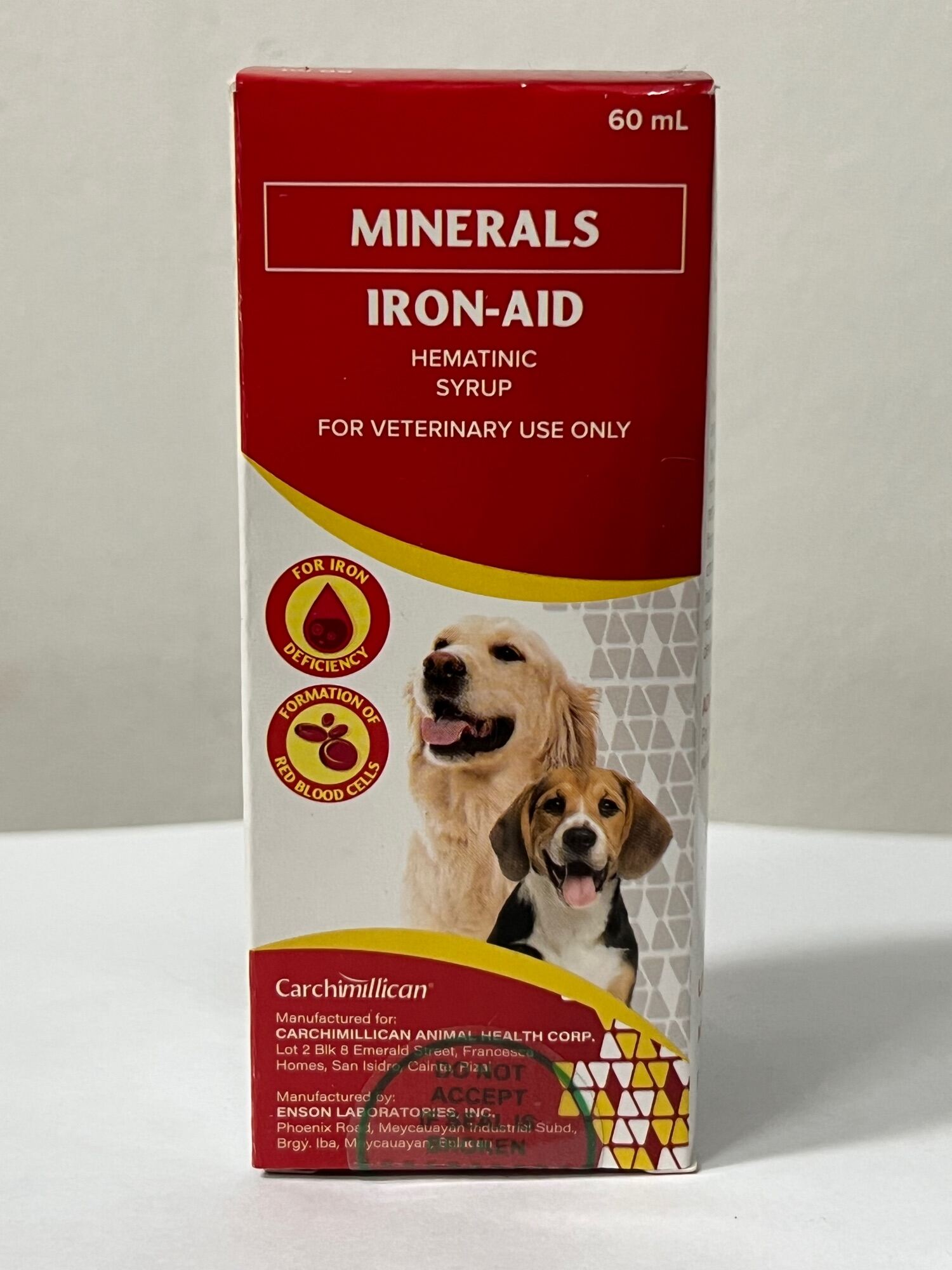 Iron supplements for anemic cheap dog