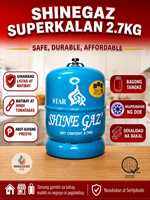 SHINEGAZ SUPERKALAN 2.7KG (Empty Tank)