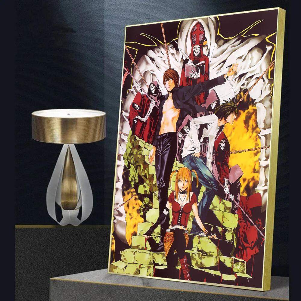 Anime Death Note Poster Posters Sticky HD Quality Wall Art Retro ...