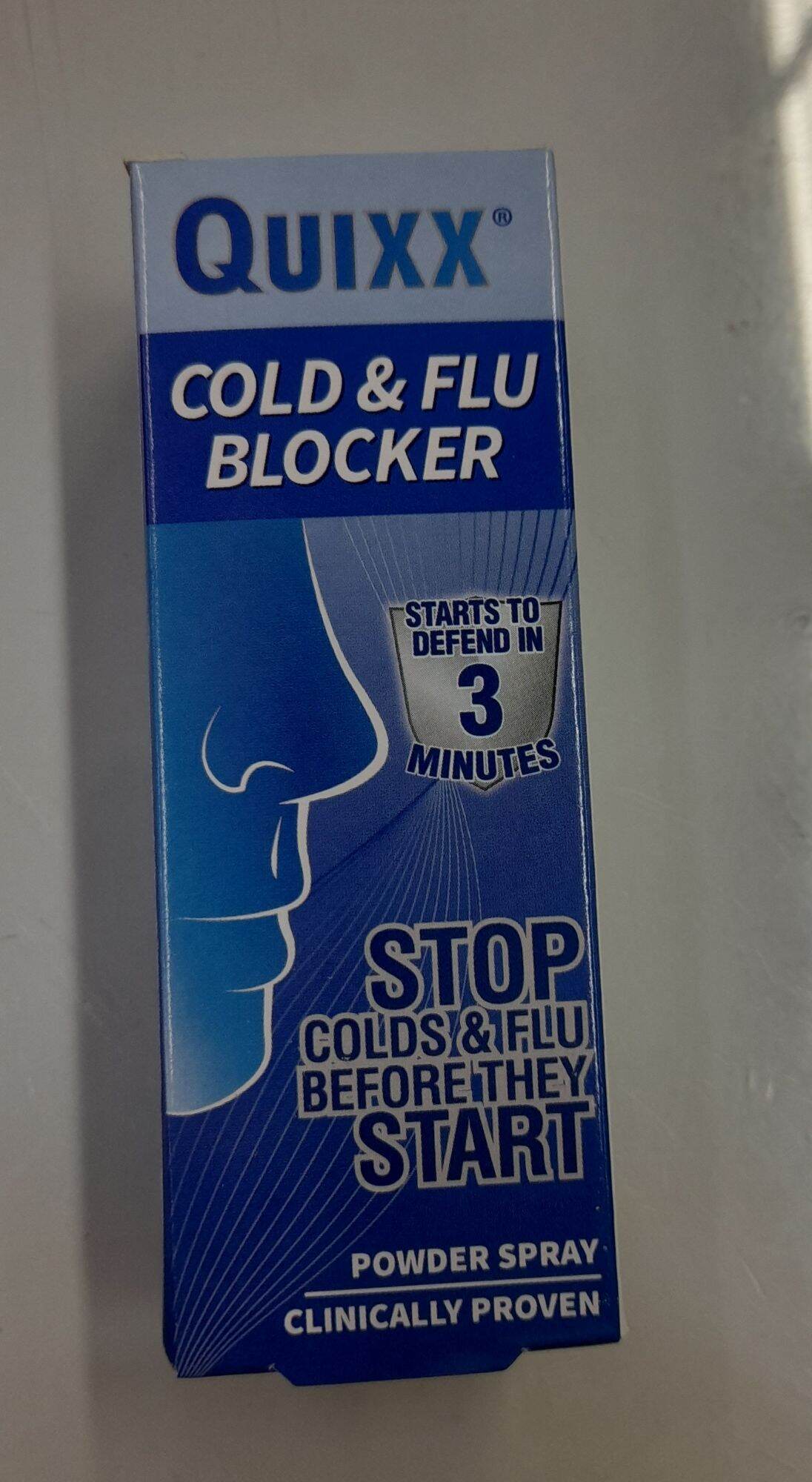 Quixx cold and flu blocker Lazada PH