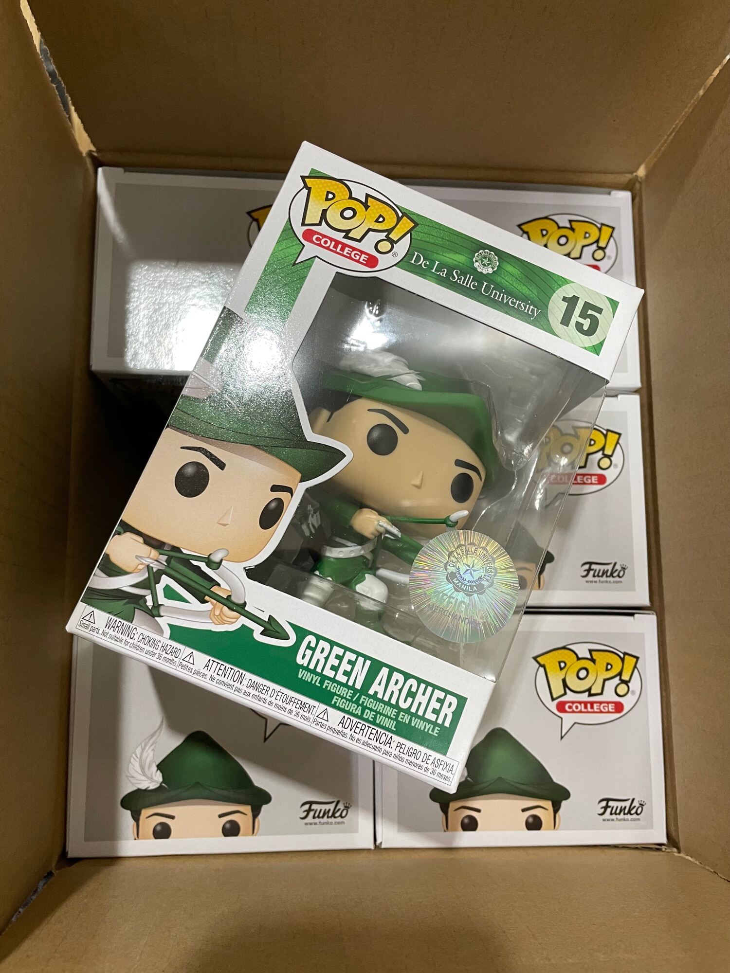 De Lasalle University Green Archer and Ateneo Blue Eagle NEW FUNKO POP!  #Filbars #Ateneo #DLSU 