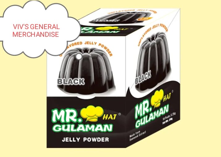 Mr. Hat Gulaman Black Jelly Powder