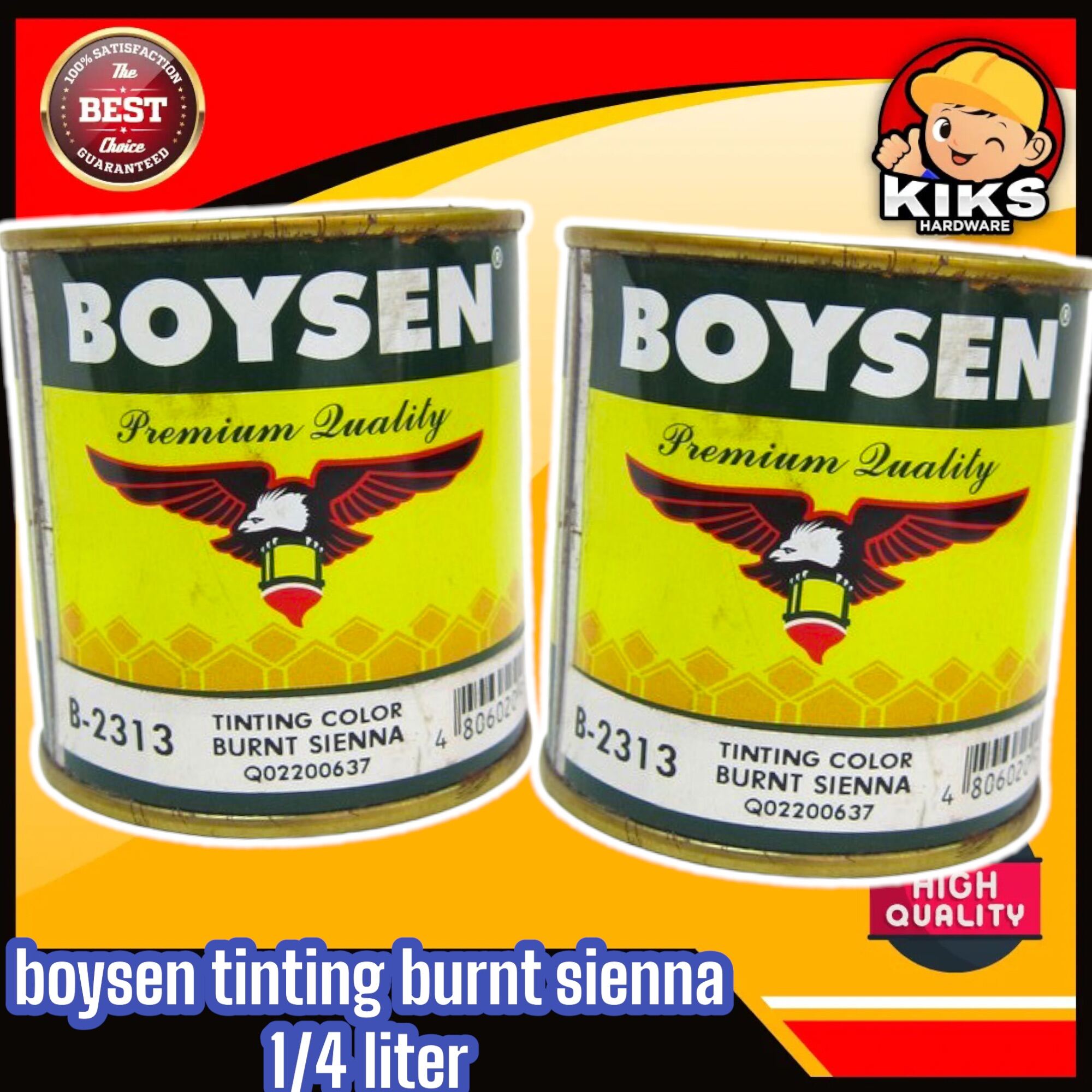 Boysen Burnt Sienna Tinting Color BS23131/4 Lazada PH