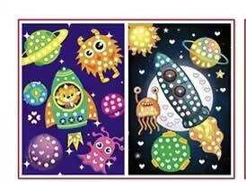 educratePH Dot Sticker Activity Sheets – 2 Sheets per Pack | Fun Art & Craft Geometric