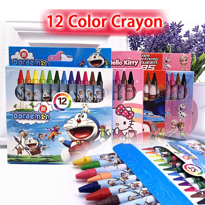 Pokemon 12-Color Twist Crayon Set