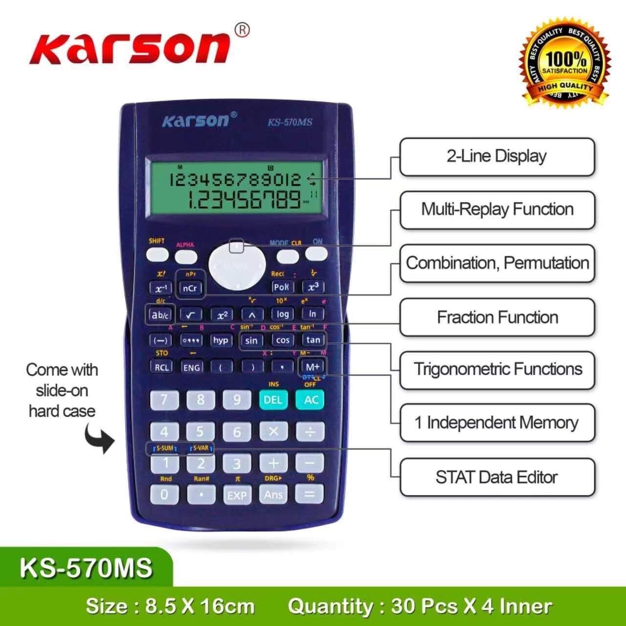 Sophie and Basty Best Seller Karson Scientific Calculator
