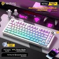 LEOBOG | Customizable Three-mode Mechanical Keyboard Kit for Gaming and Office Hi75C