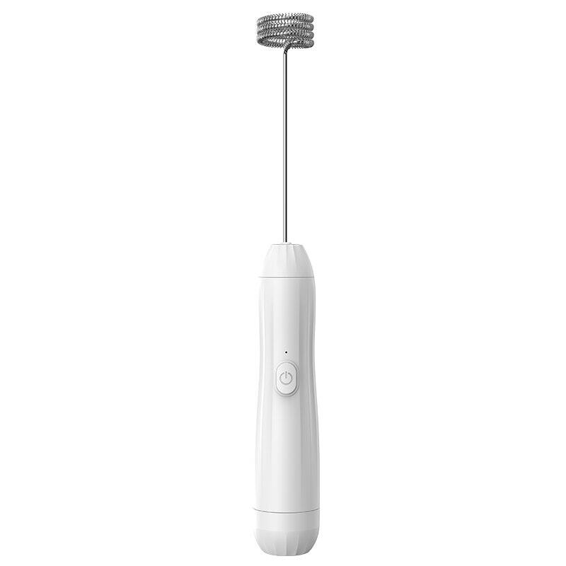 Milk Frother Handheld Mixer Electric Coffee Foamer Egg Beater Cappuccino Stirrer Mini Portable Blenders Battery Power Supply