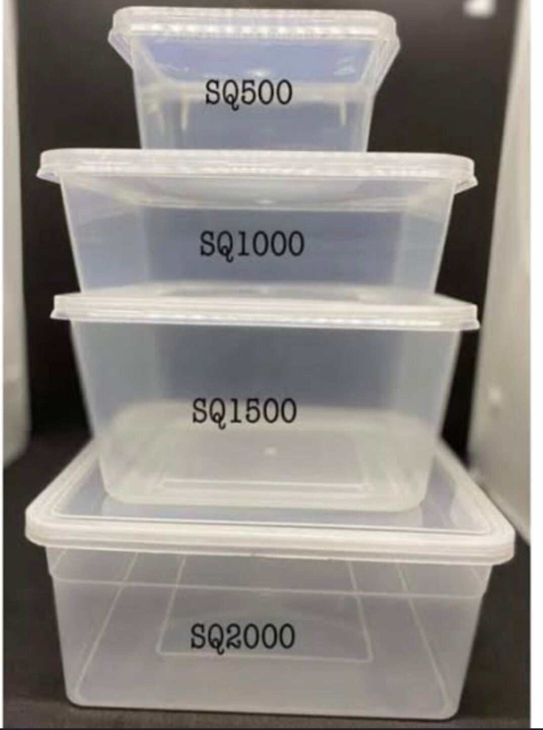 Microwavable Plastic Container Rectangular 700ml – Biz Asia Trading Inc.