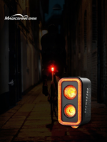 Brake Sensing Night Ride Warning Tail Light