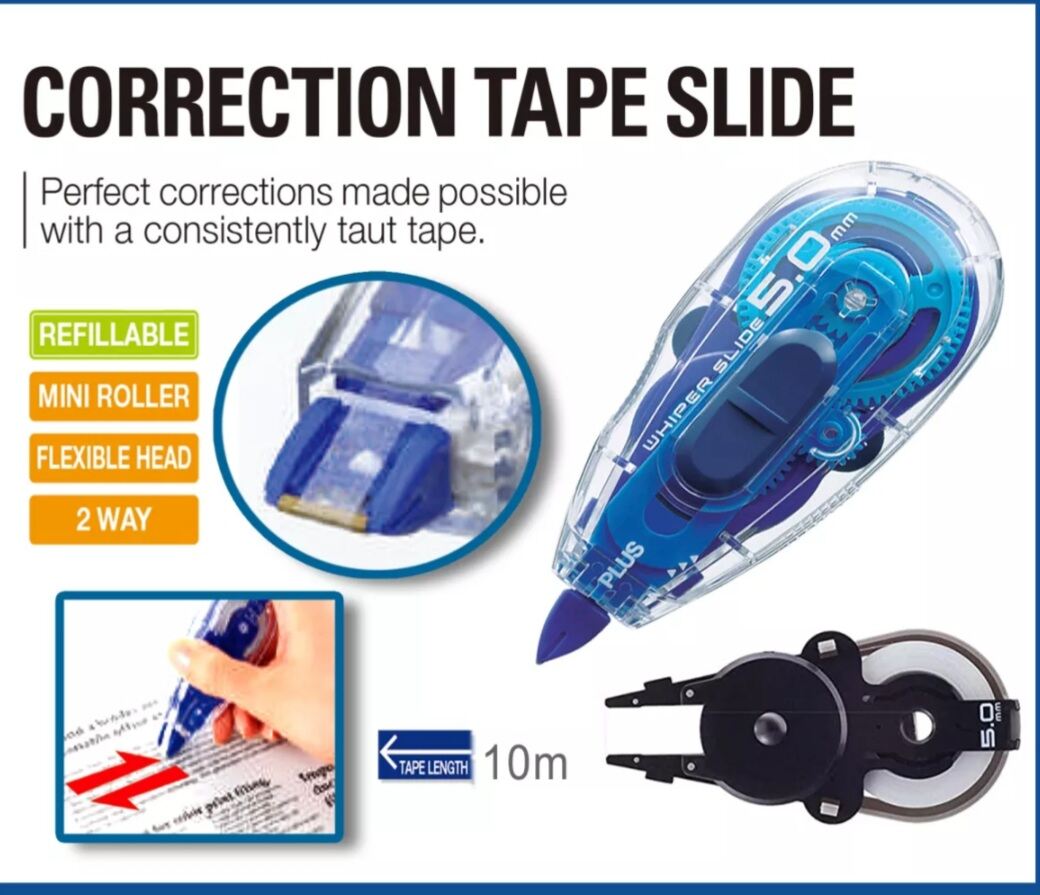 Whiper Slide Correction tape Lazada PH