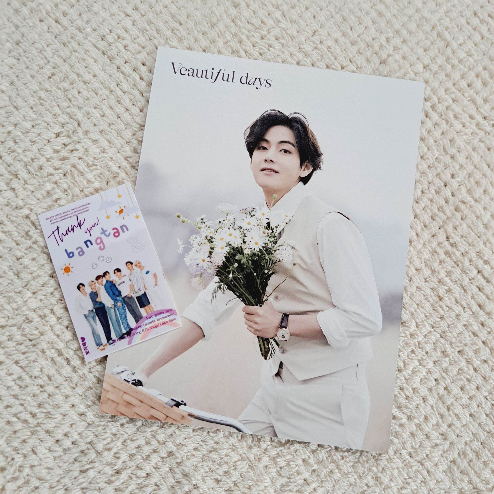 BTS V Photofolio: Mini Notes and Stickers, Hobbies & Toys