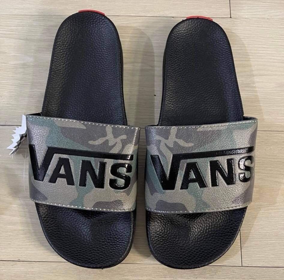 Camo deals vans slides