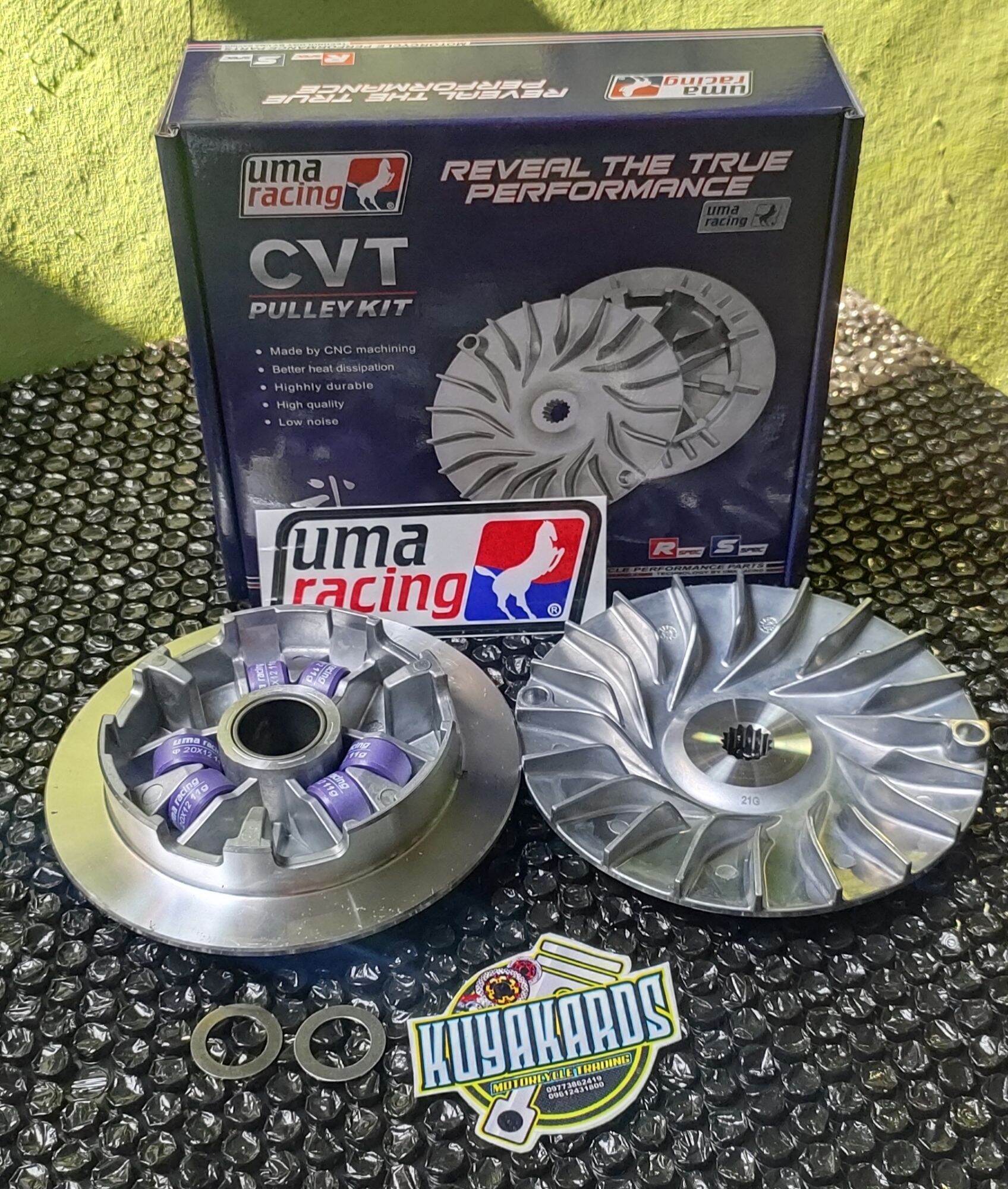 UMA RACING CVT PULLEY KIT AEROX V1 V2/NMAX V1 V2 Lazada PH