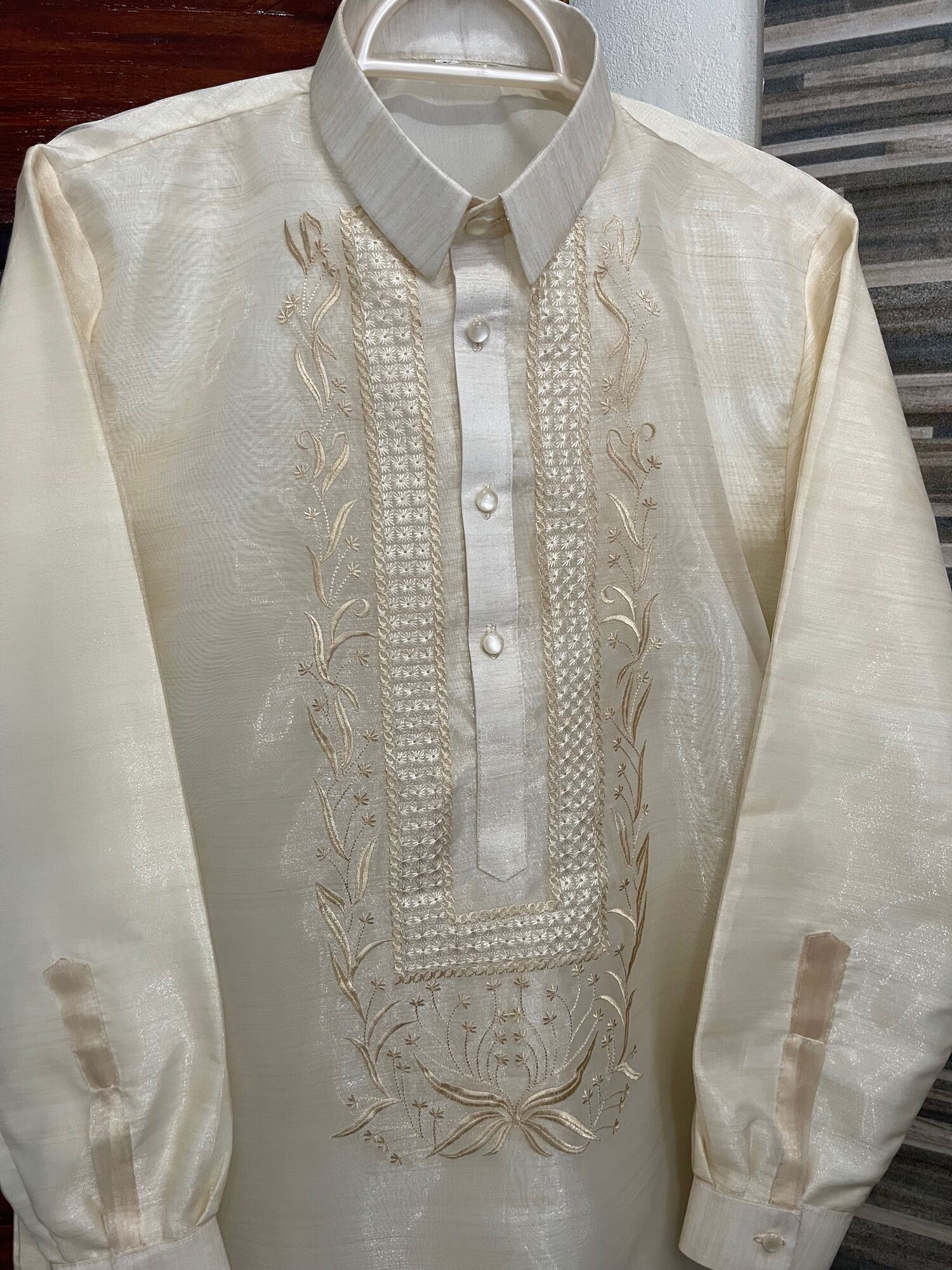 Barong Tagalog Pinya Organza | Lazada PH