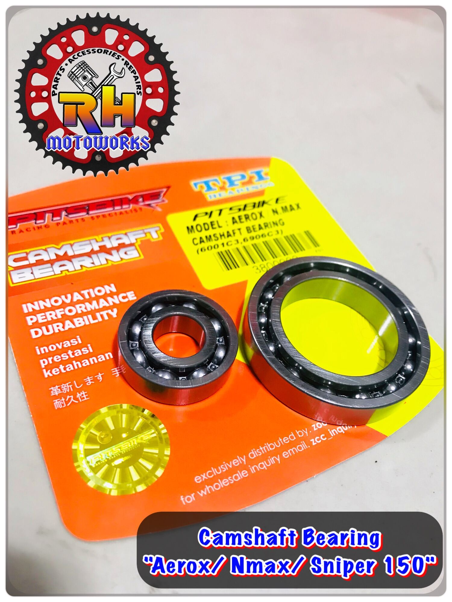 Pitsbike Camshaft Bearing for Aerox/ Nmax/ Sniper 150 Lazada PH