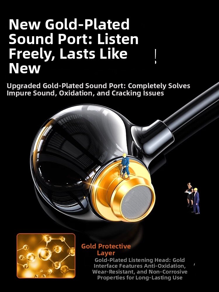 Wired In-ear Noise Reduction Headphones