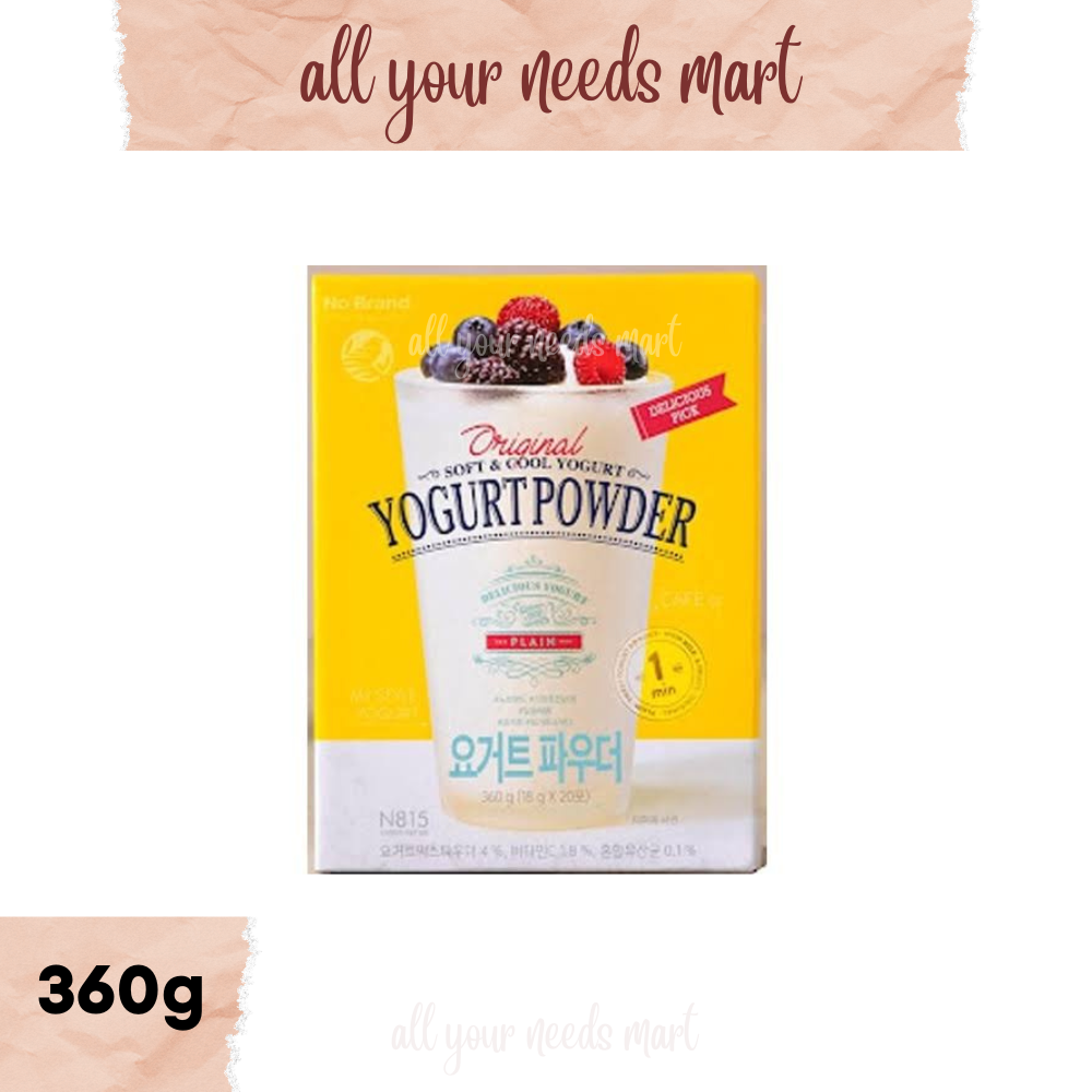 No Brand ♡ Yogurt Powder ♡ Original 360g Lazada PH