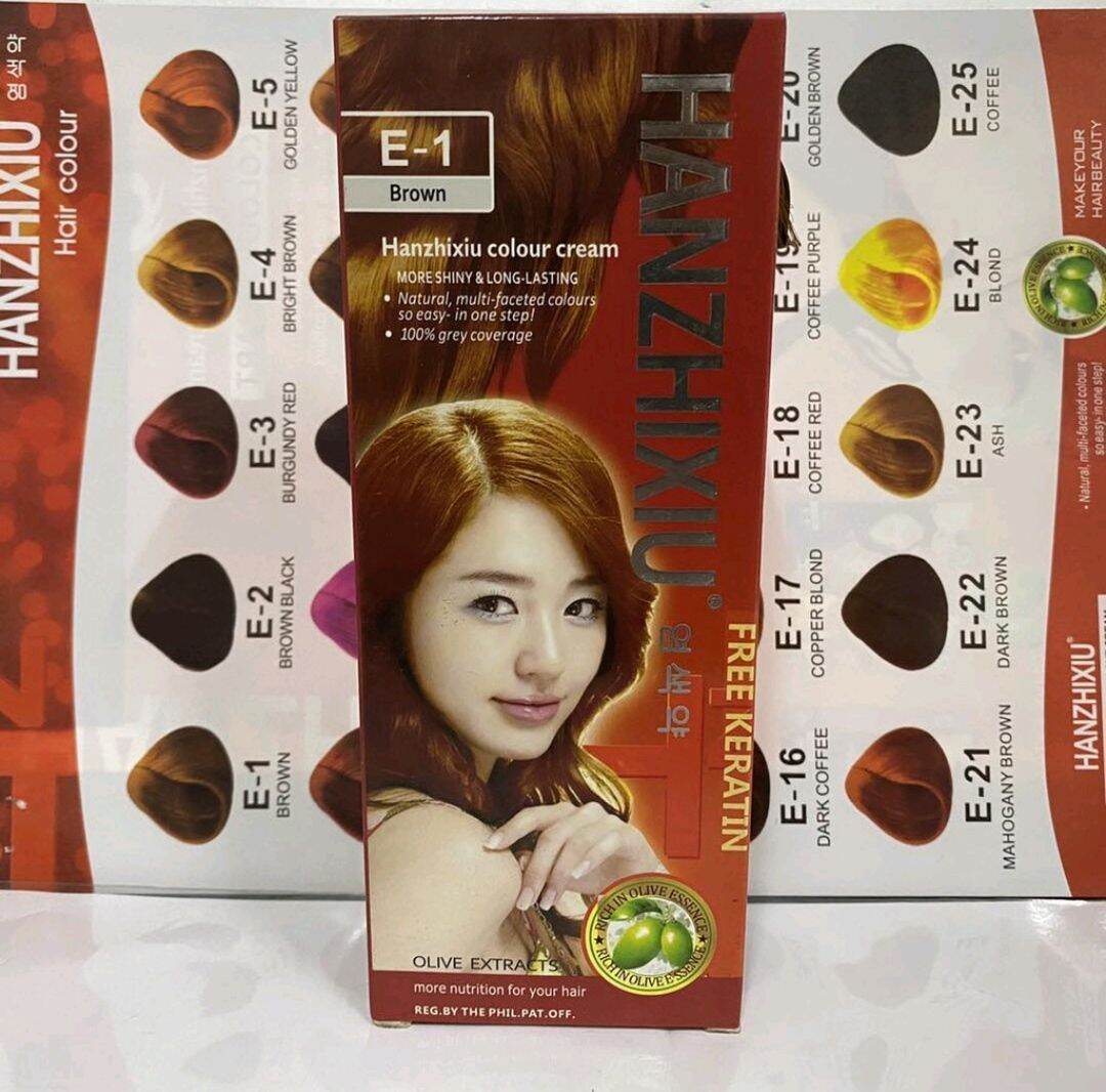 E Brown Hanzhixiu Hair Color Lazada Ph