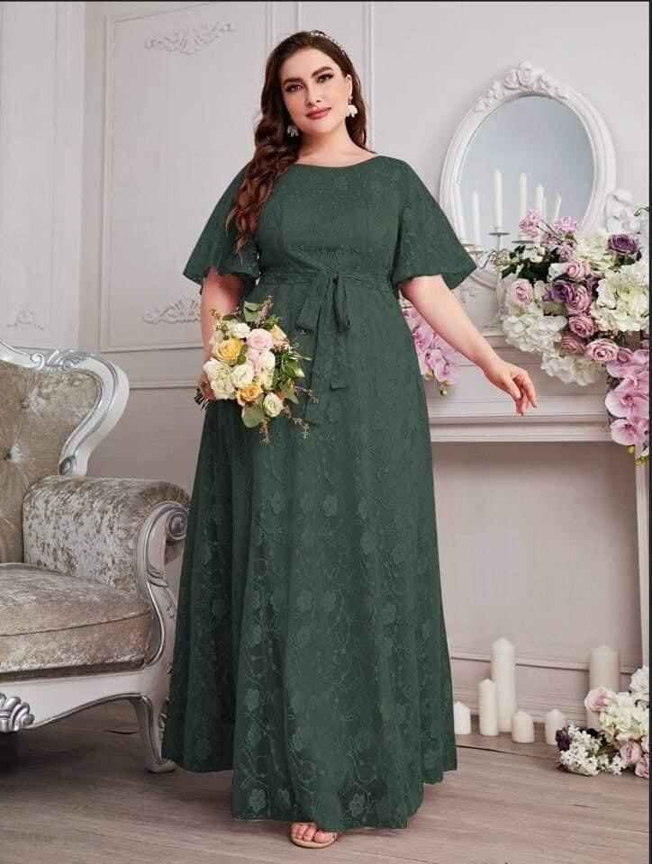 Chubby dress 2025 for wedding sponsor